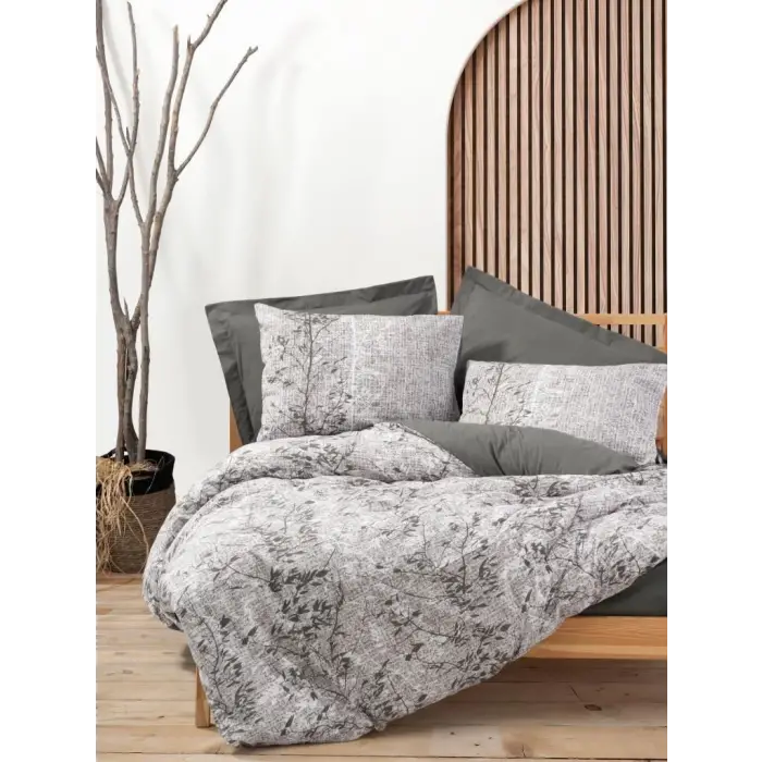 Cotton Box Dual Çift Kişilik Nevresim Takımı Odin Kahve