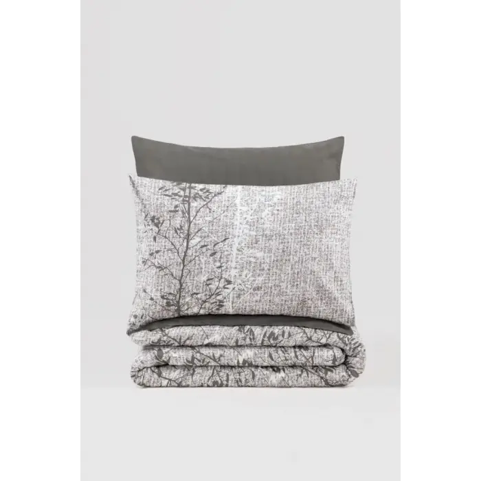 Cotton Box Dual Çift Kişilik Nevresim Takımı Odin Kahve