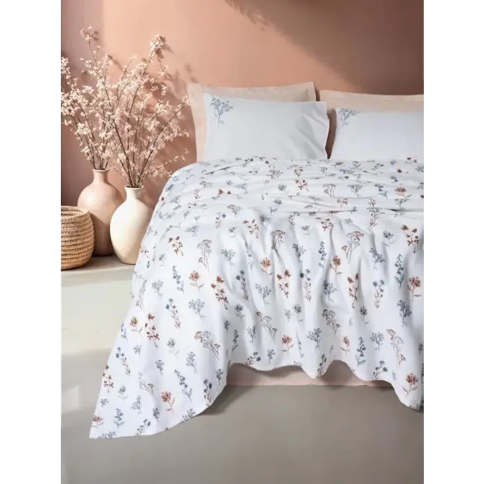 Cotton Box Estiva Çift Kişilik Pike Takımı Briar Somon