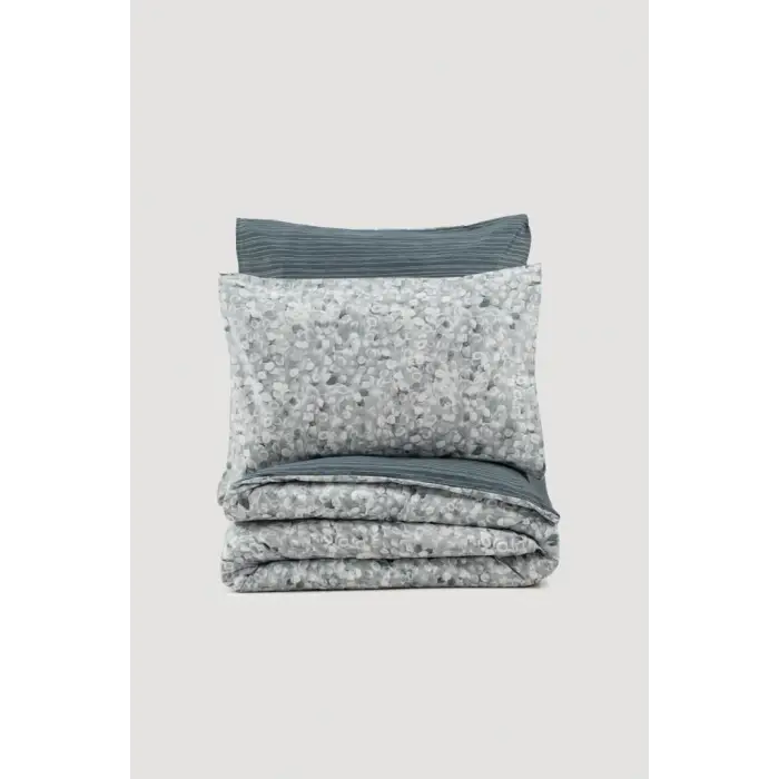 Cotton Box Minimal Çift Kişilik Nevresim Takımı Molly Antrasit