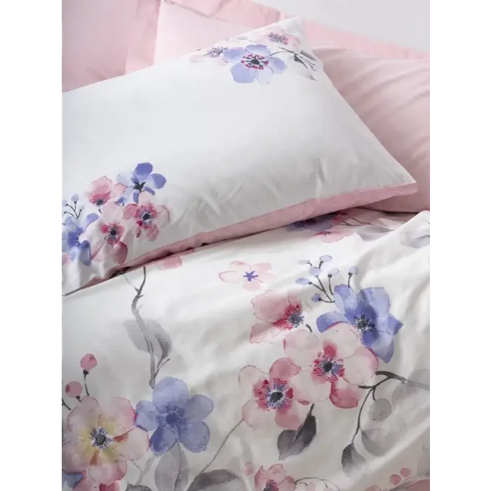 Cotton Box Ranforce Nevresim Takımı Çift Kişilik Jayda Pembe
