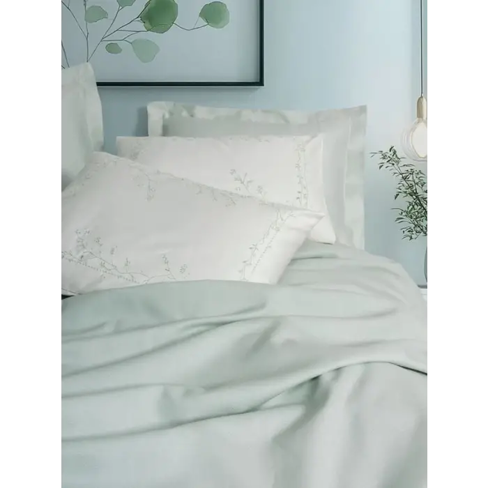 Cotton Box Serenity Bambu Çift Kişilik Pike Takımı Brisa Mint