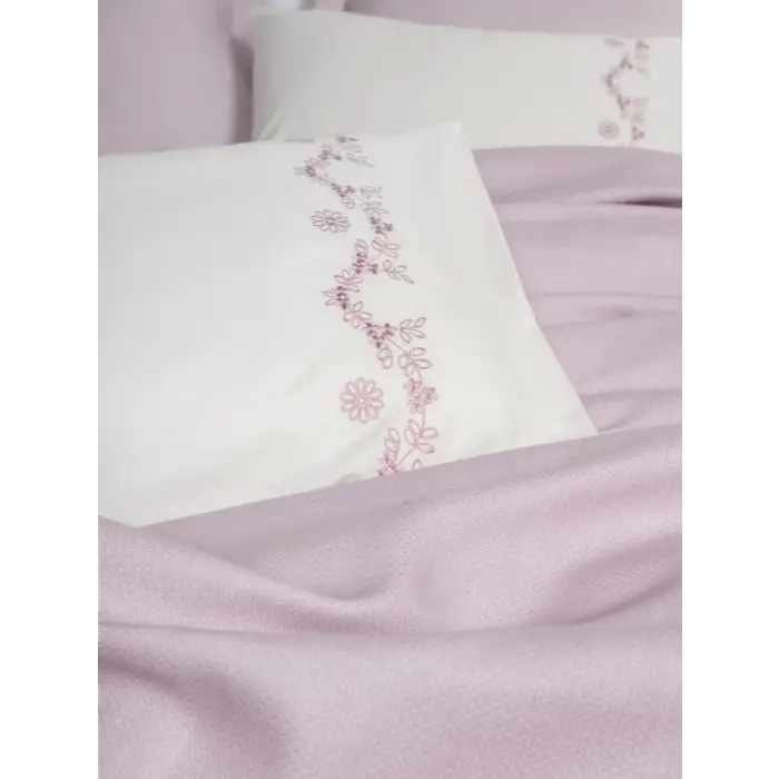 Cotton Box Serenity Bambu Çift Kişilik Pike Takımı Vaila Lila