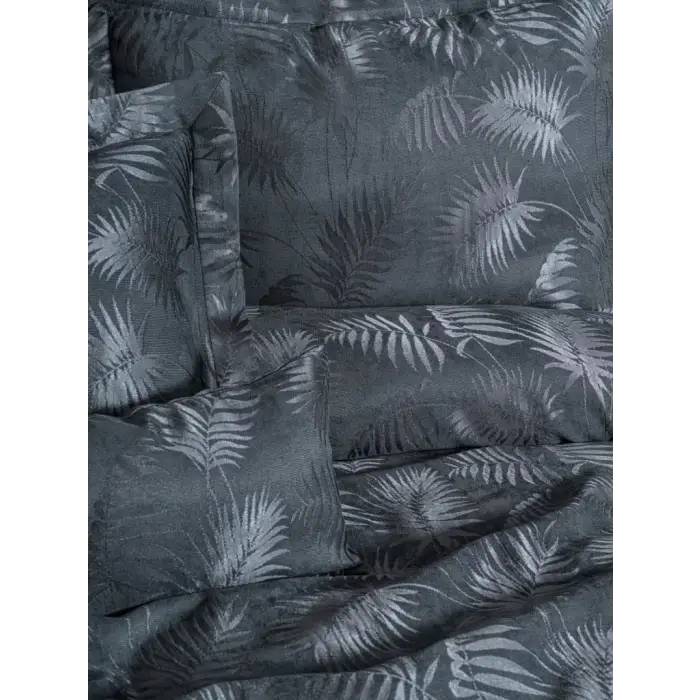 Cotton Box Smart Çift Kişilik Yatak Örtüsü Dafne Mavi