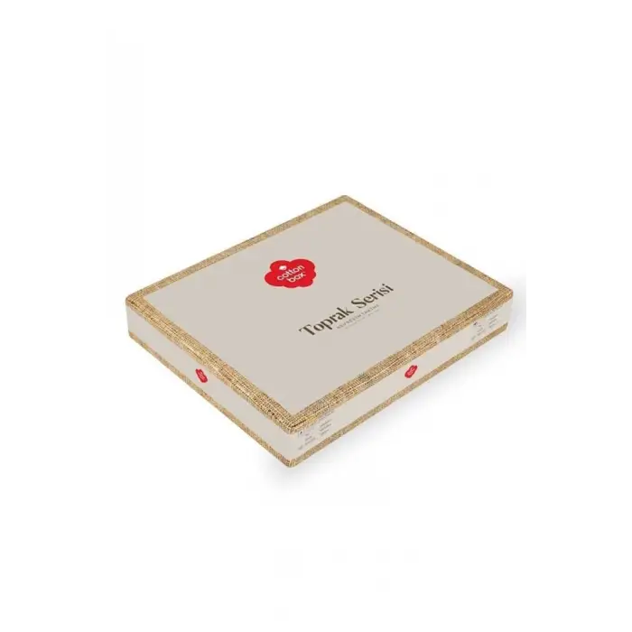 Cotton Box Toprak Çift Kişilik Nevresim Takımı Taron Vizon