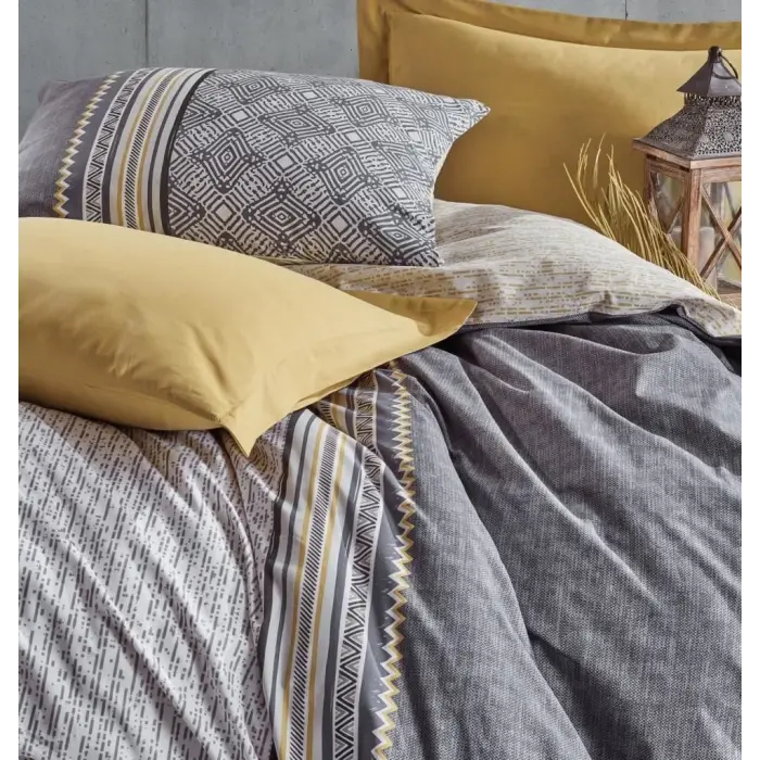 Cotton Box Toprak Nedra Bej Çift Kişilik Nevresim Takımı