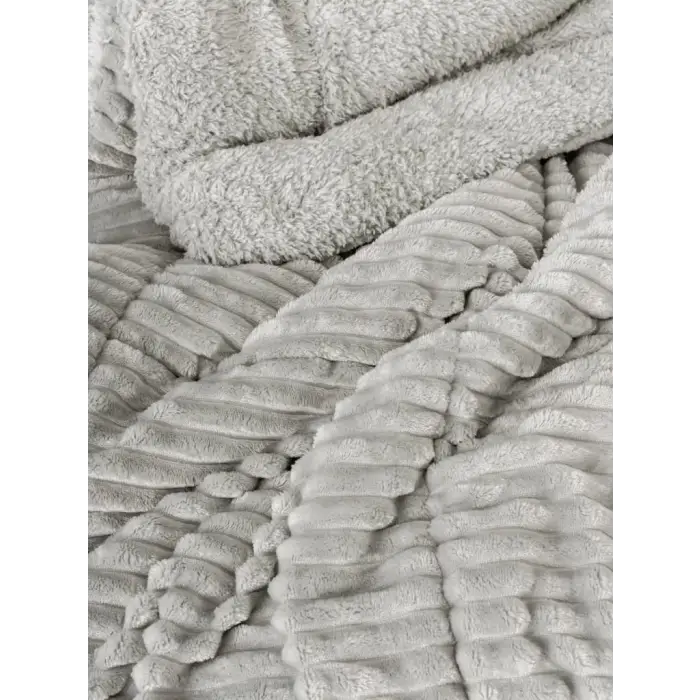 Cotton Box Wave Gri Çift Kişilik Yorgan