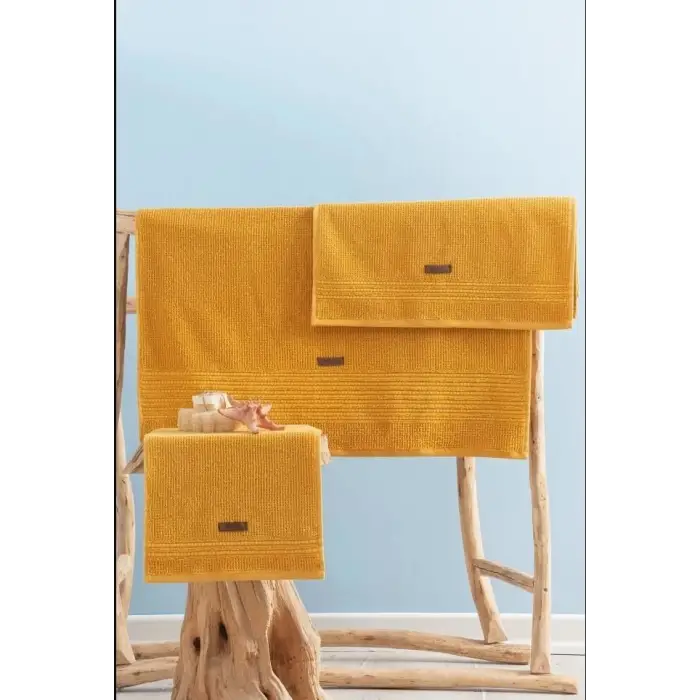 Cotton Box Welness Sunset Sarı Havlu Seti