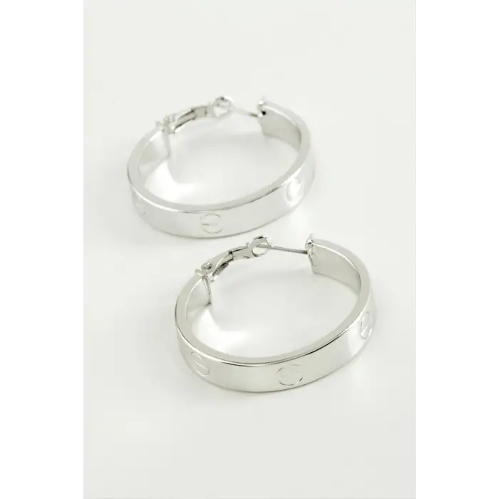 Crt Halka Küpe 3 cm