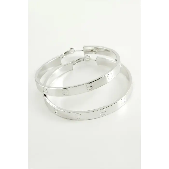 Crt Halka Küpe 4,5 cm