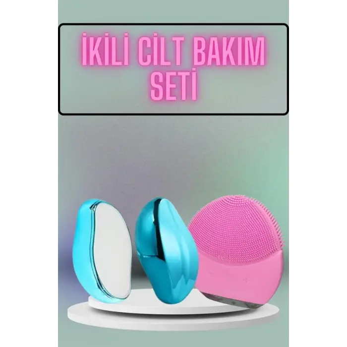 Crystal Eraser Epilasyon Aleti ve Titreşimli Yüz Temizleme Masaj Aleti