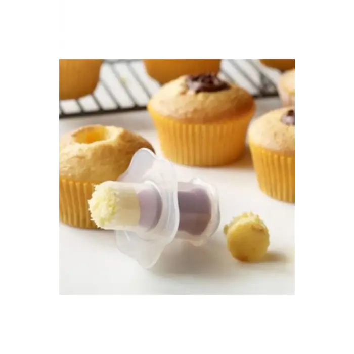 Cupcake Ve Muffin Dolgusu Için Kek Delici Delme Aparatı
