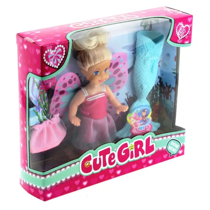 Cute Girl Mini Bebek Denizkızı Seti
