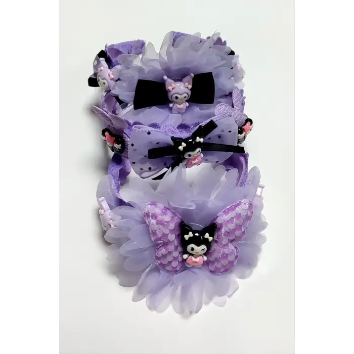 Çzgflm Fiyong Tüllü Çocuk Taç