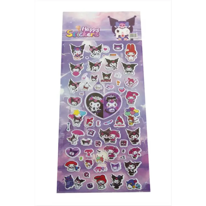 Çzgflm Karakteri Kabartmalı Sticker