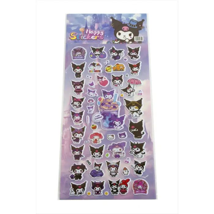 Çzgflm Karakteri Kabartmalı Sticker