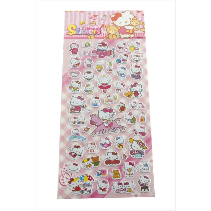 Çzgflm Karakteri Kabartmalı Sticker