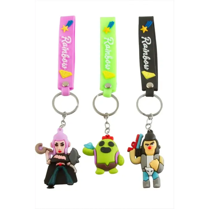 Çzgflm Karakteri Silikon Anahtarlık