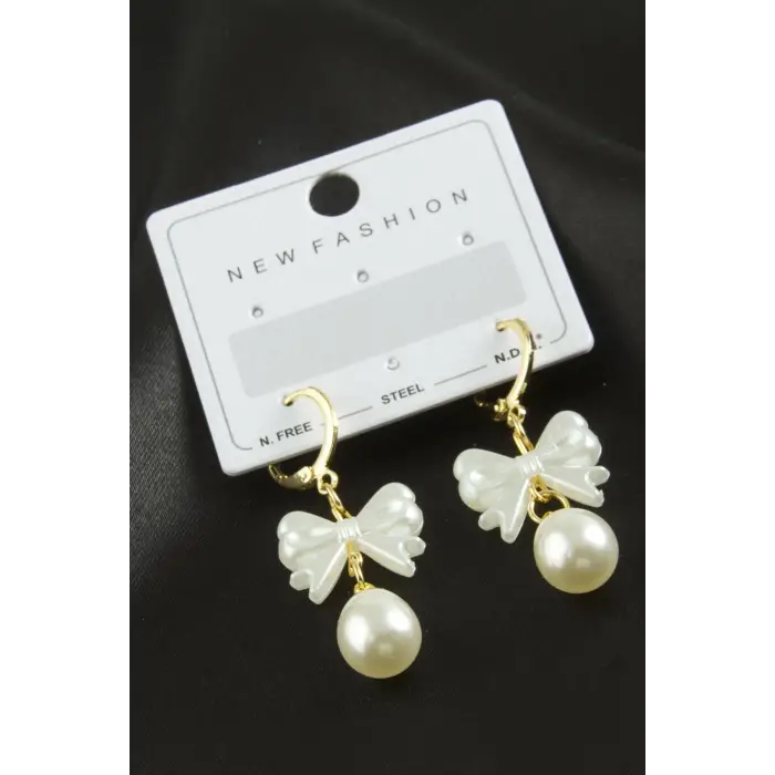 Damla Fiyong İnci Küpe