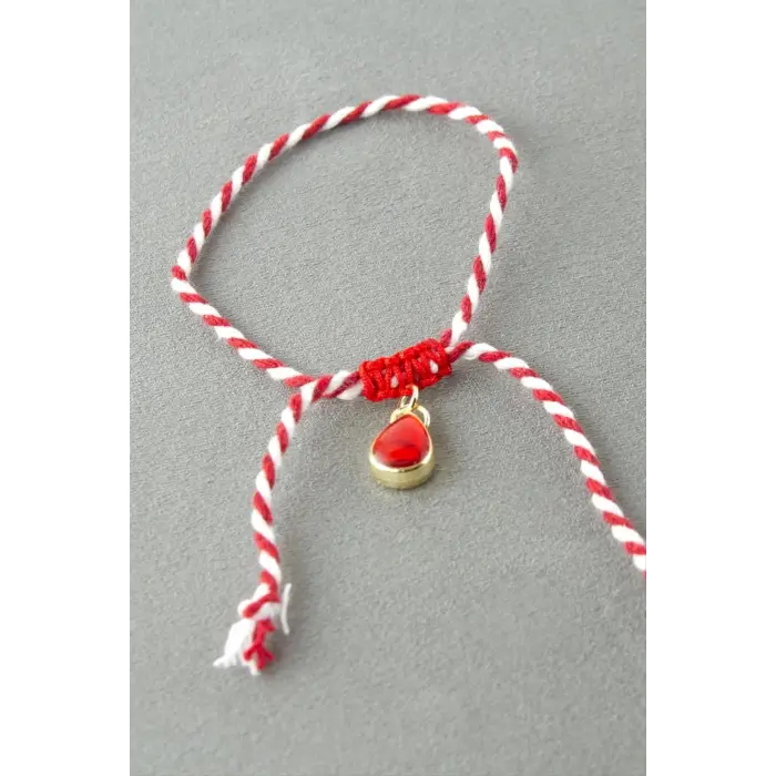 Damla Taşlı Marteniçka İp Bileklik