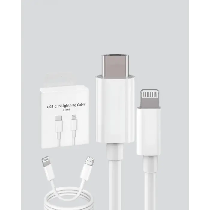 Dayanıklı TPE Lightning Kablo – 30W Hızlı Şarj ve Veri Transferi