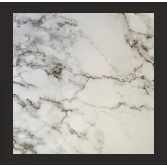 Decohandy 30x30 Cm Pvc Duvar Karosu 4Lü Paket - Siyah Beyaz Mermer