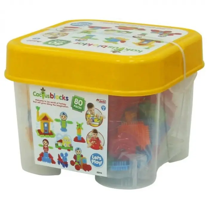 Dede Kaktüs Bloklar 80 Parça
