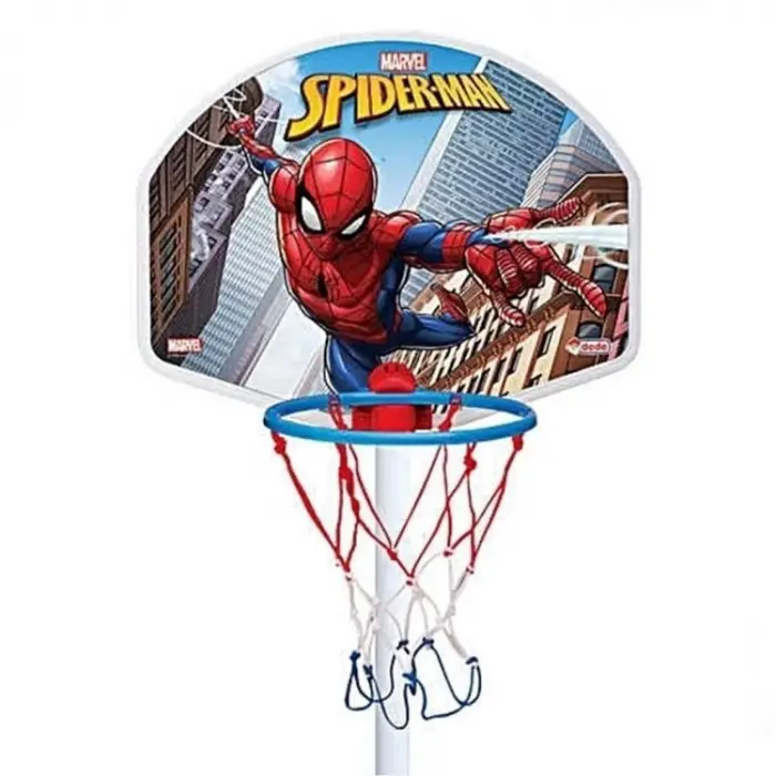 Dede Spiderman Ayaklı Basketbol Seti
