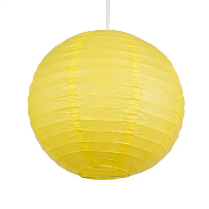 Dekoratif Çin Feneri – Kağıt Lamba - Sarı (336336)