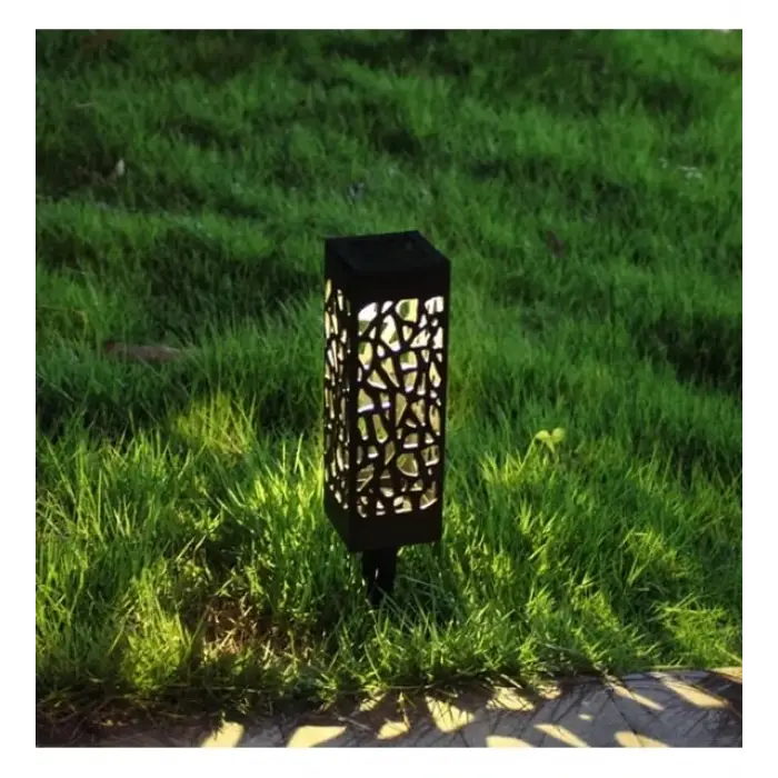 Dekoratif Solar Güneş Enerjili Bahçe Aydınlatması Yürüyüş Yolu Seti (6 Adet)