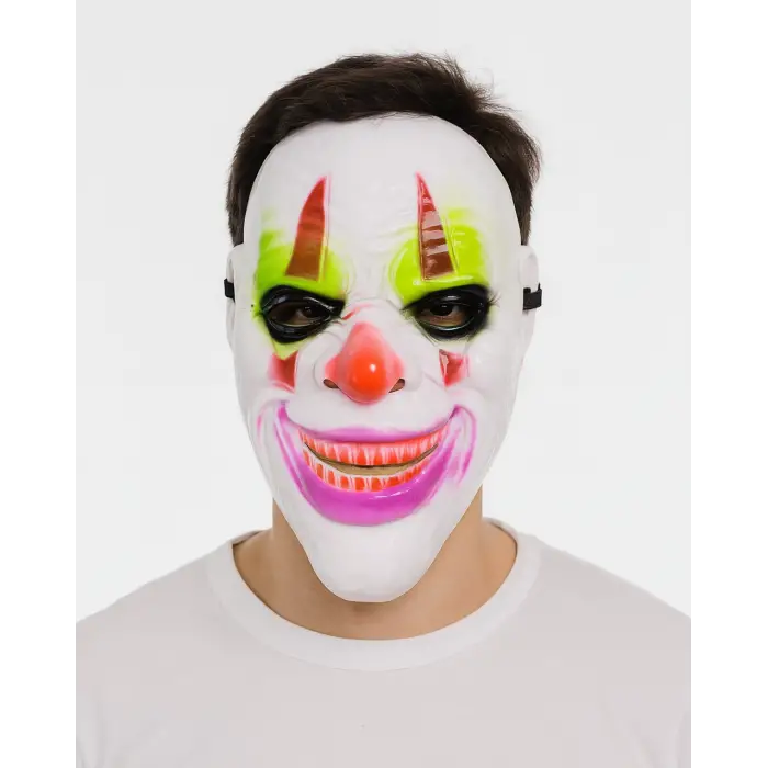 Delirten Gülüş Psikopat Palyaço Temalı Joker Maskesi