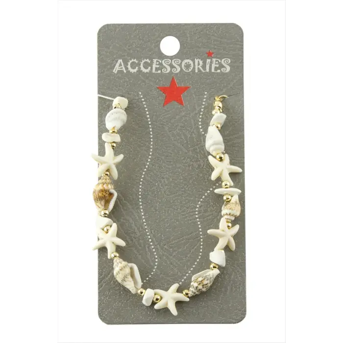 Deniz Yıldızı Deniz Kabuğu Halhal