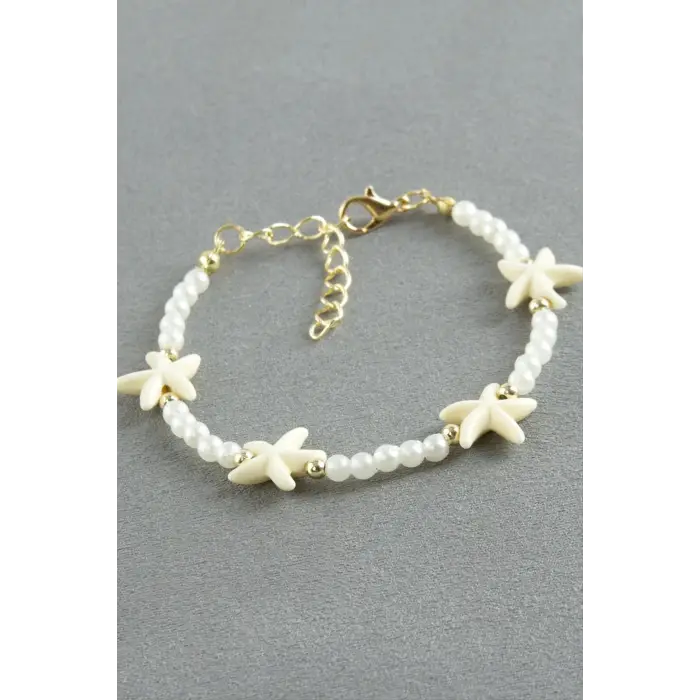 Deniz Yıldızı İnci Bileklik