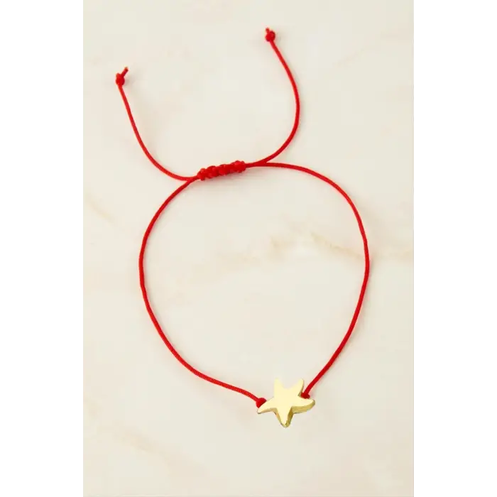 Deniz Yıldızı Makrome İp Bileklik