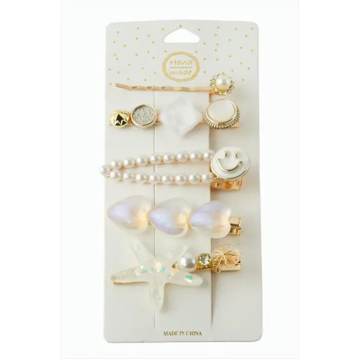 Deniz Yıldızı Pens Toka 5 Adet