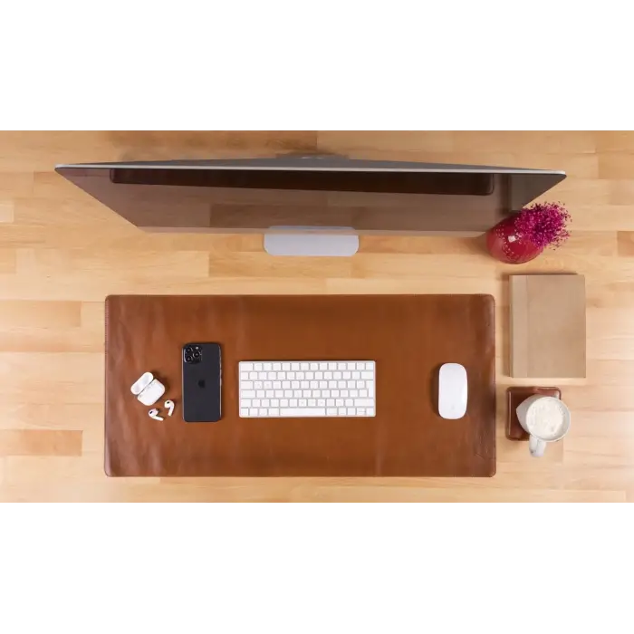 Deri Masa Matı 80*37cm RST2EF Taba