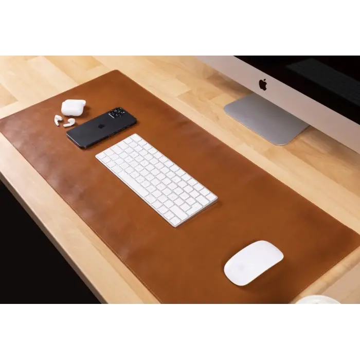 Deri Masa Matı 80*37cm RST2EF Taba