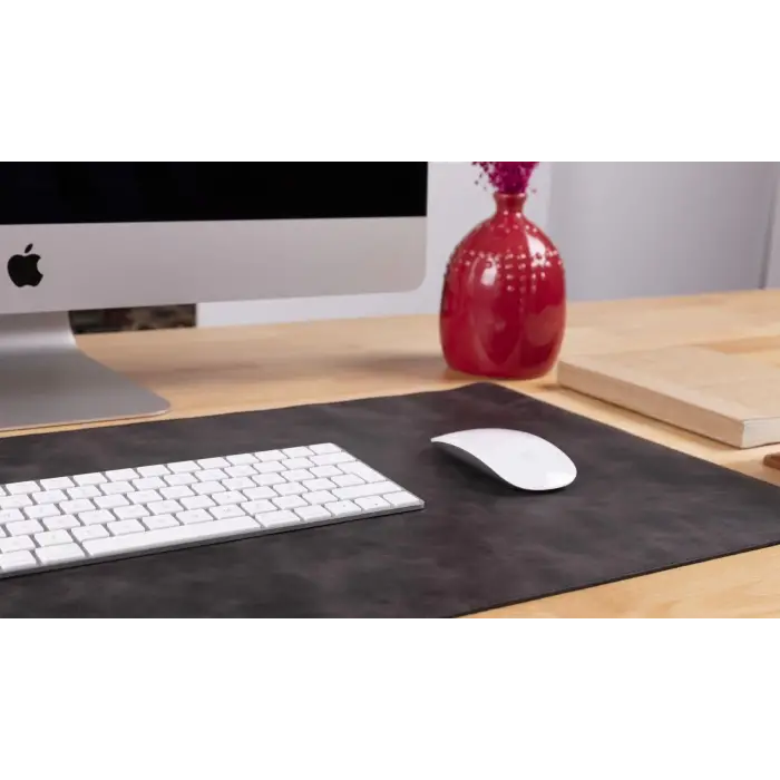 Deri Masa Matı 80*37cm TN1 Gri