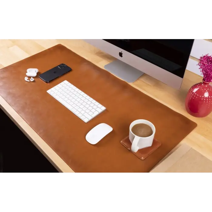 Deri Masa Matı 91*48cm RST2 Taba