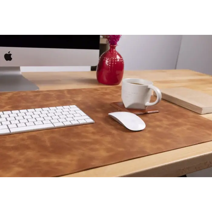 Deri Masa Matı 91*48cm TN11 Taba