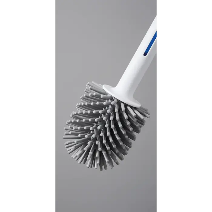 Deterjan Hazneli Ergonomik Silikon Tuvalet Fırçası