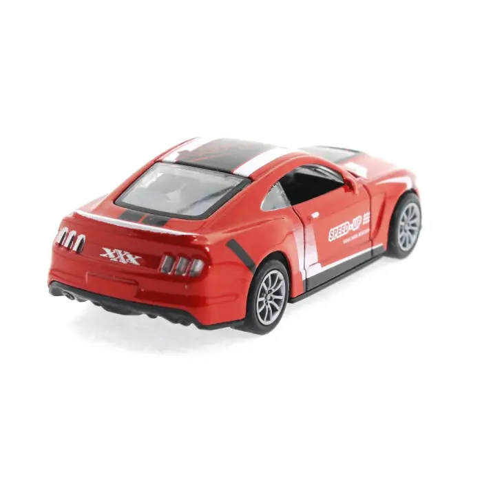 Die Cast Çek Bırak Metal Kırmızı Yarış Arabası
