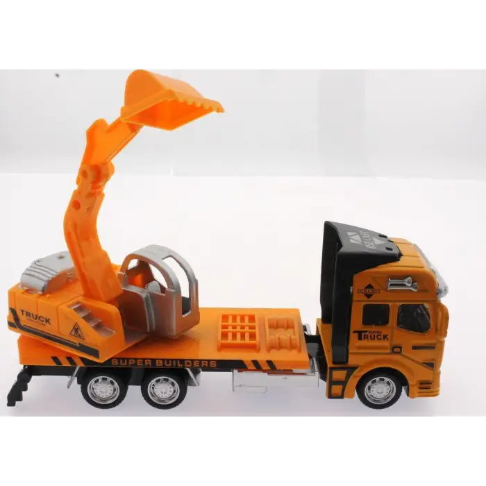 Die Cast Çek Bırak Sarı Kepçe