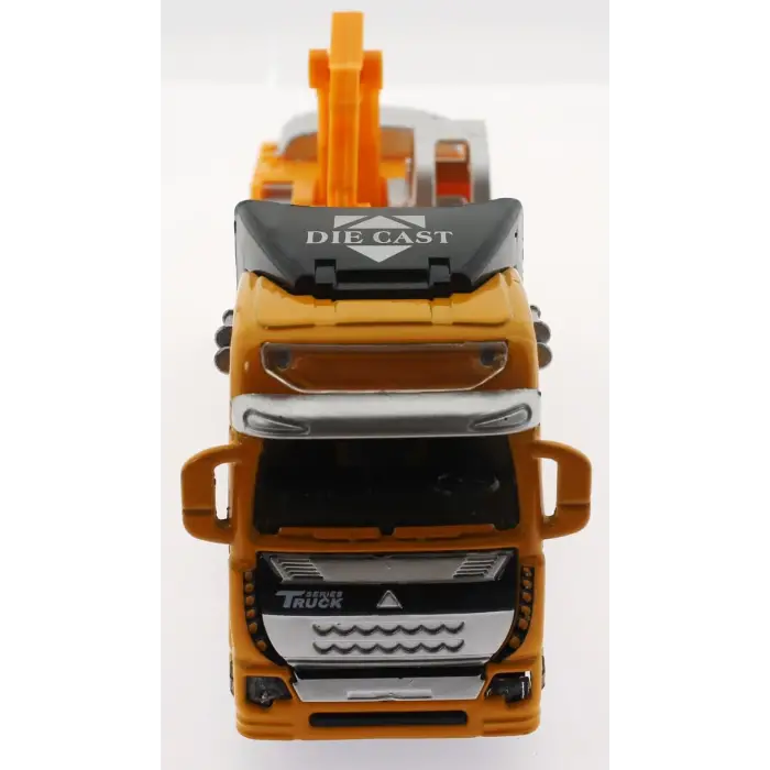 Die Cast Çek Bırak Sarı Kepçe