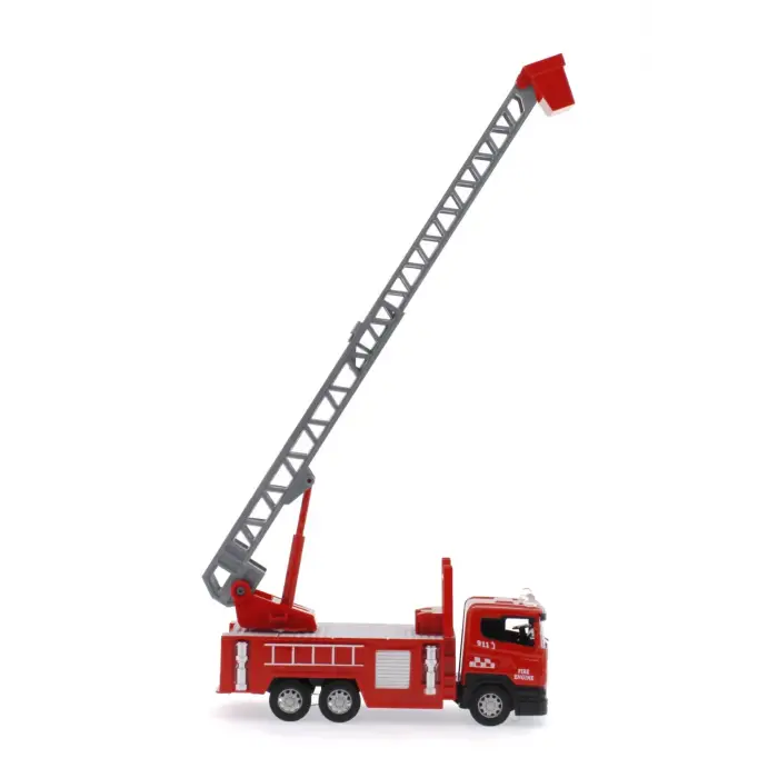 Die Cast Sürtmeli Merdivenli İtfaiye Aracı