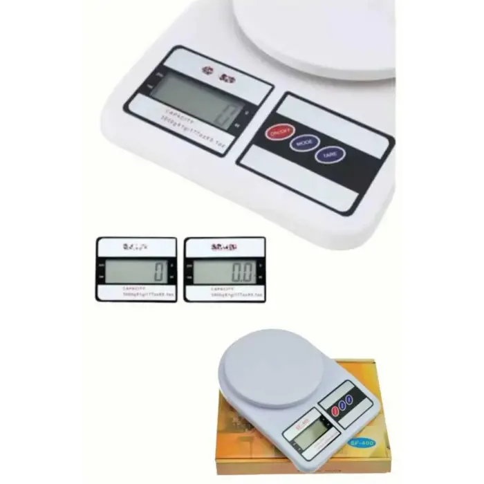 Dijital Hassas 10 Kg Mutfak terazisi tartısı LCD Ekran Mutfak Tartısı