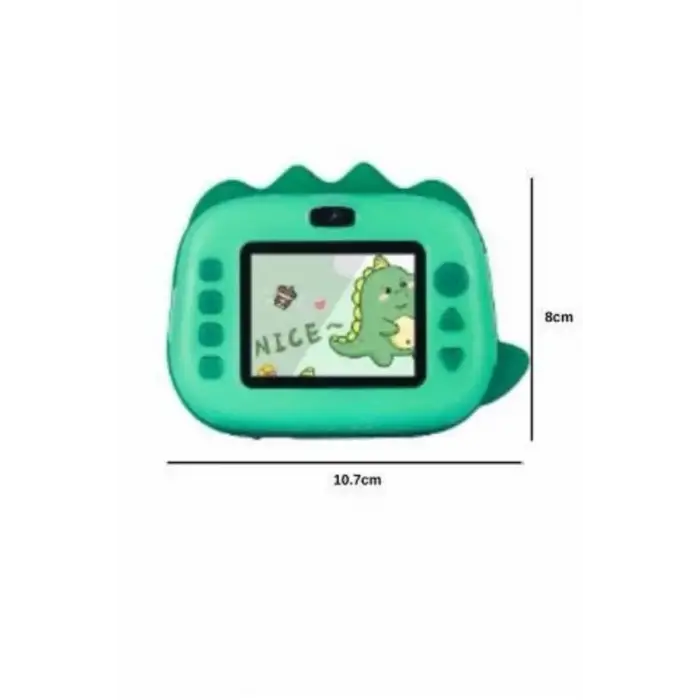 Dijital HD Video Kamera Çocuk Fotoğraf Makinesi  Anlık Termal Rulo