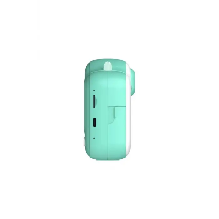 Dijital Video Kayıt Fotoğraf Çocuk Kamerası Anlık Termal Resim Kağıt Baskılı Mavi