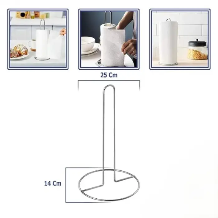 Dik Kağıt Havluluk Krom Renk