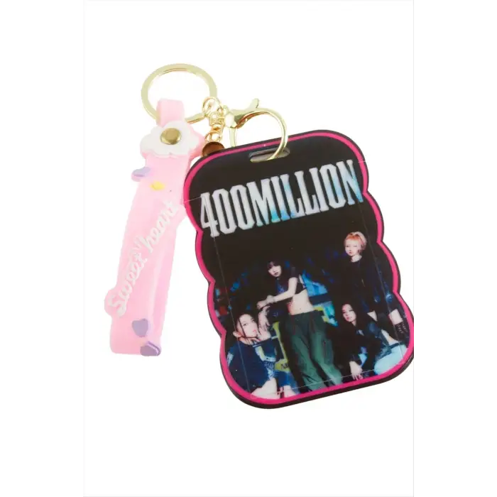 Dikdörtgen Kartlık Silikon Anahtarlık